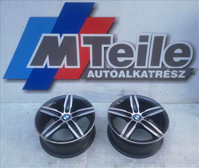 ÁR/DB! [GYÁRI BONTOTT] 2DB BMW - ALUFELNI 17" - Star Spoke 379 - 1-ES ; 2-ES / F20 ; F22 - 6850151